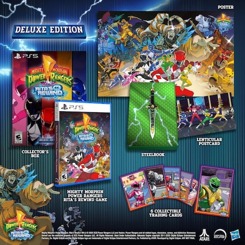 Mighty Morphin Power Rangers Deluxe Edition para PlayStation 5