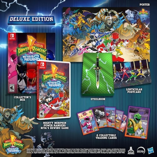 Mighty Morphin Power Rangers Deluxe Edition Para Nintendo Switch