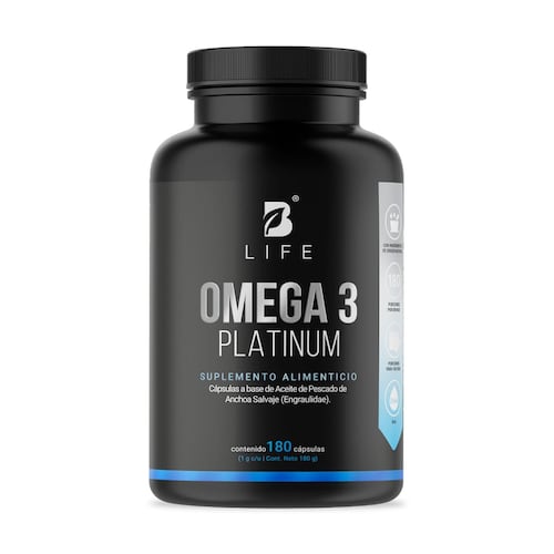 Omega 3 Platinum 180 Cápsulas B Life
