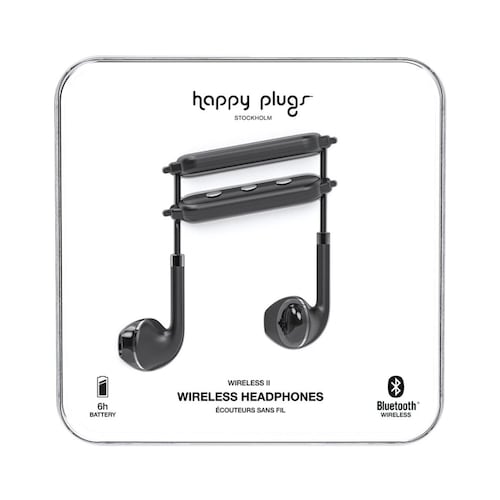Audífonos Happy Plugs Wireless II Negros
