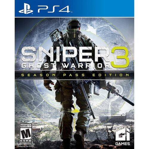 PS4-Sniper Ghost Warrior 3 Season Pass Edition