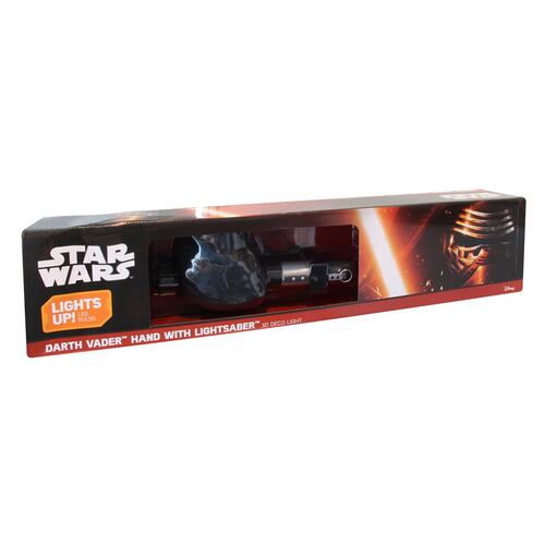 Lámpara 3D  - star wars sable de darth vader