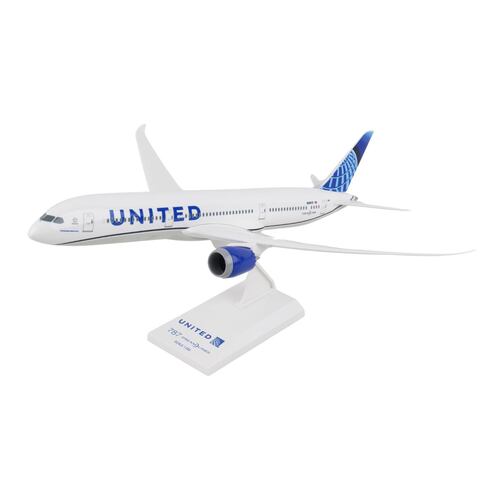 Avión Coleccionable Skymarks United 787-9 1/200 2019 New Livery Reg#N24976