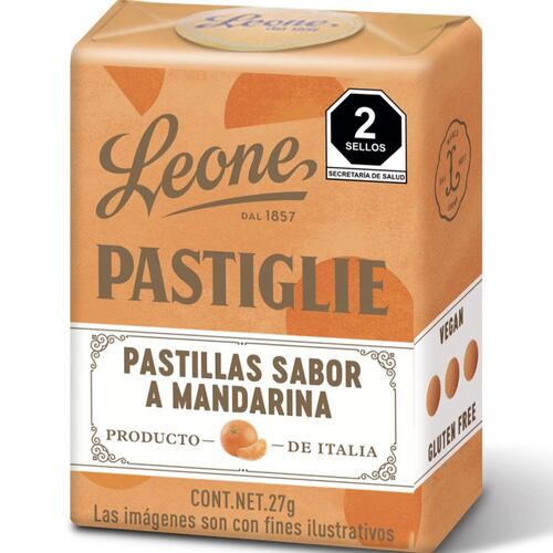Pastillas Sabor a Mandarina Piarena