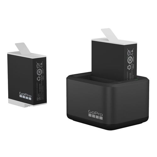 Cargador GoPro de batería dual y baterías Enduro