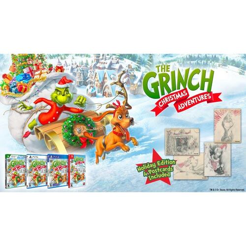 Las Aventuras navideñas del Grinch - NSW Nintendo Switch