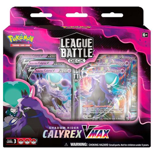Caja Pokemon Calyrex Vmax League Battle Dec PTCG