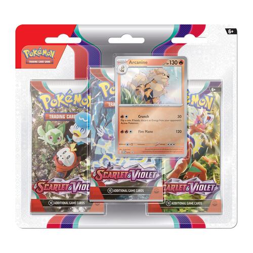 PTCG Scarlet - Violet three booster