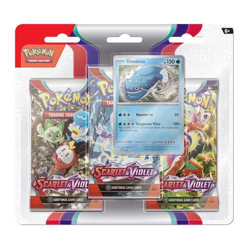 PTCG Scarlet - Violet three booster