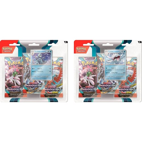 Pokémon TCG Scarlet & Violet  Paradox Rift  3Pack Blister