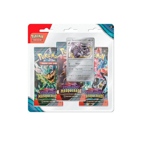 Pokémon TCG Scarlet & Violet Twilight Masquerade 3-Booster Blister Pack