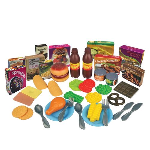 Juego de Comida de Juguete 40 Accesorios