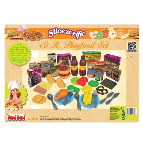 Juego de Comida de Juguete 40 Accesorios