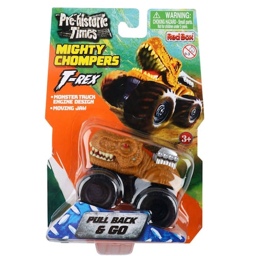 Carrito Monster Truck Dinosaurio T-Rex