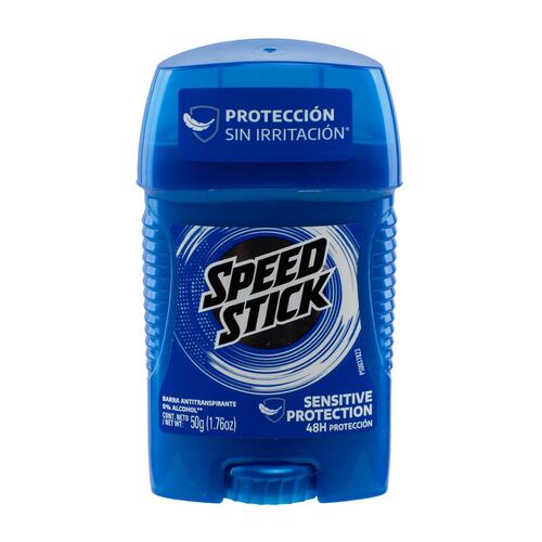 Desodorante en Barra Men Speed Stick Sensitive Protection 50gr