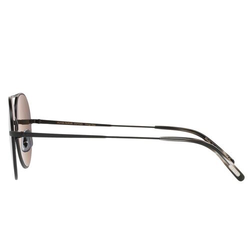 Oliver Peoples Rockmore, oro espejeado, armazón negro