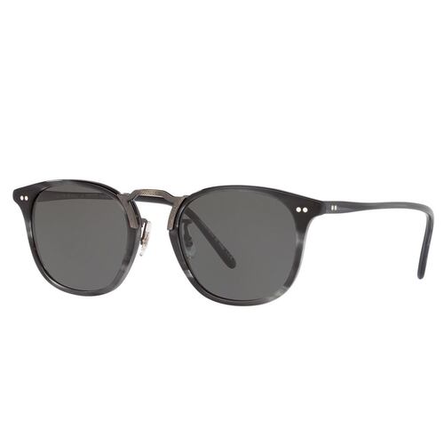 Oliver Peoples Roone gris polarizado, armazón gris