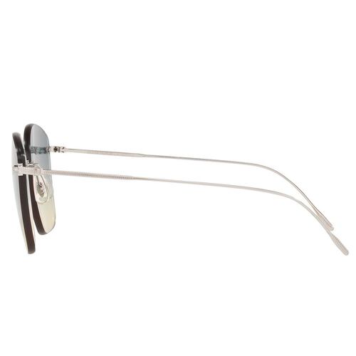 Oliver Peoples Marlien azul degradado, armazón plata