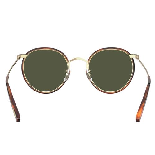 Oliver Peoples Casson verde, armazón oro
