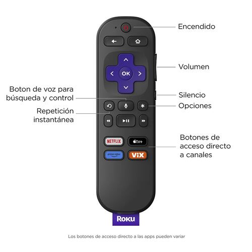 Roku Streaming Stick 4K | Transmite 4K/HDR/Dolby Vision