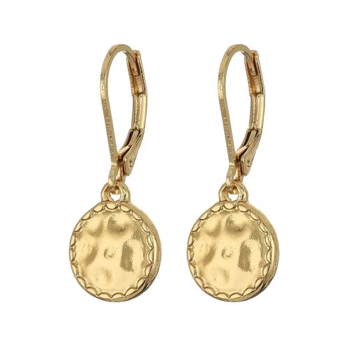 Aretes Colgantes Pequeños Terminado Martillado Napier
