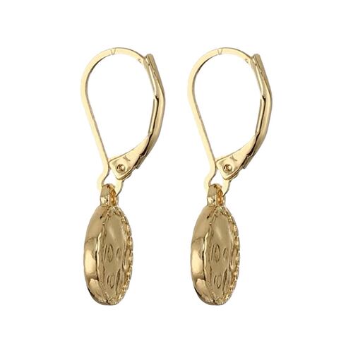 Aretes Colgantes Pequeños Terminado Martillado Napier