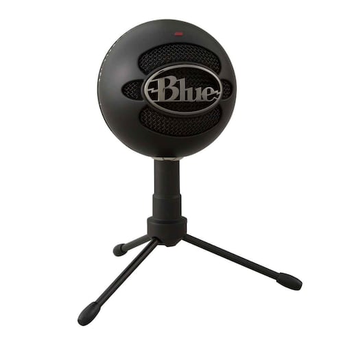 Microfono Condensador, Difusión De  Gaming Azul con Negro