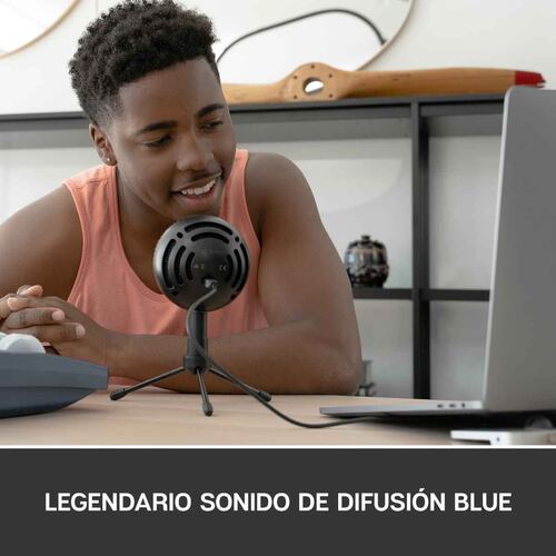 Micrófono Blue Snowball Ice negro