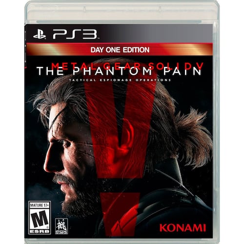 PS3 Metal Gear Solid V Day One Edition