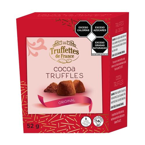 Trufas Cocoa Original 52 g