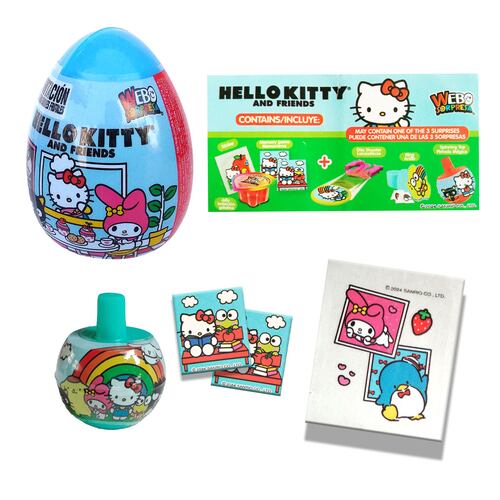 Mega Huevo con Regalo Sorpresa Hello Kitty 10 gr