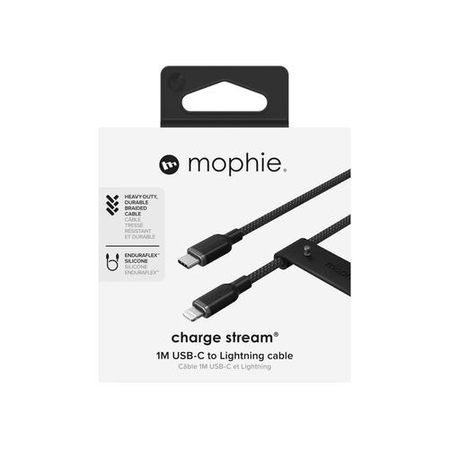 Cable Mophie de USB-C a USB- Lightning 1m
