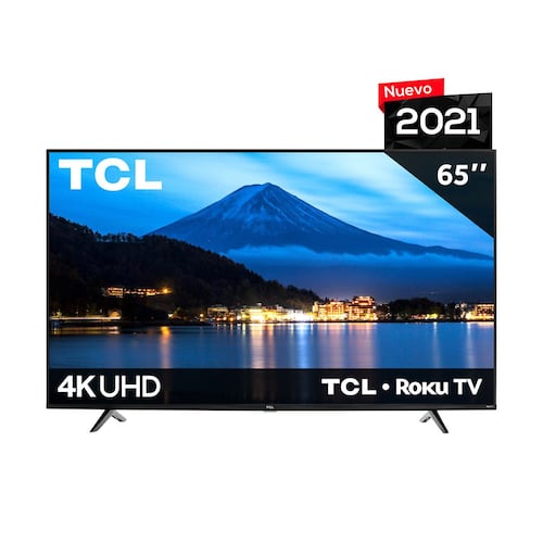 Pantalla TCL 65 pulgadas 4K UHD Smart TV (Roku TV) Dolby Digital 65S443-MX