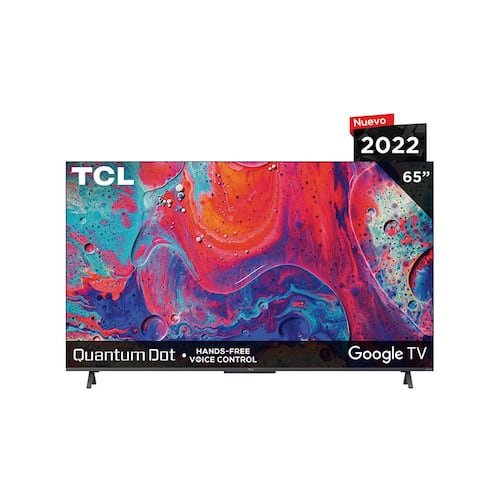 Pantalla TCL 65 Pulgadas UHD 4K Google TV 65Q747 a precio de socio