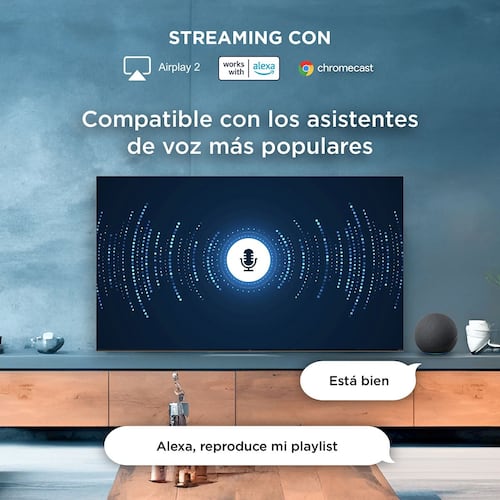 Pantalla Google TV TCL de 50 Pulgadas 4K 50s551g