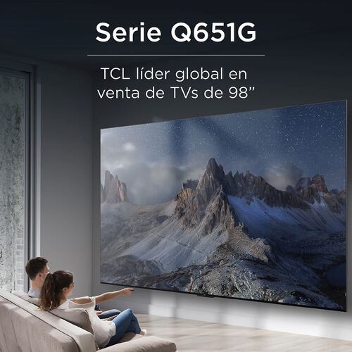 Pantalla TCL de 98 Pulgadas QLED 4K 98Q651G