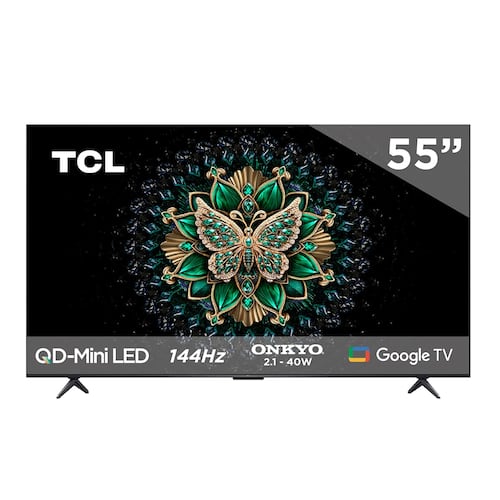 Pantalla Miniled TCL de 55 Pulgadas 4K 55qm6k