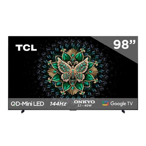 Pantalla Miniled TCL de 98 Pulgadas 4K 98qm6k