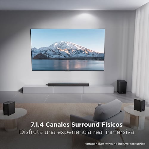 Barra de Sonido TCL Q85h 7.1.4 Canales