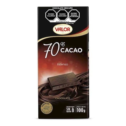 Chocolate 70% cacao dark 100 g