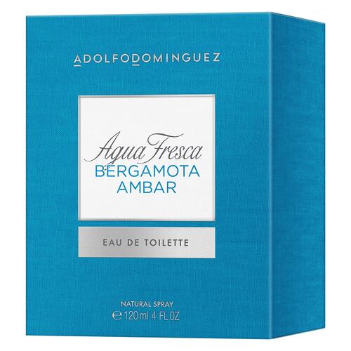 Adolfo Dominguez Agua Fresca Bergamota Ambar EDT 120ML Perfume Para Caballero