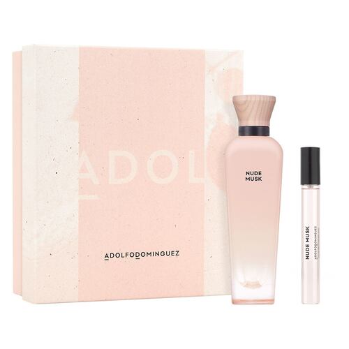 Adolfo Dominguez Nude Musk Set para Dama Perfume EDP 120ml + EDP 10ml