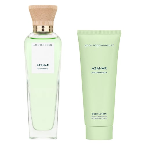 Adolfo Domínguez Agua Fresca de Azahar para Mujer Perfume EDT 120ml + Body Lotion 75ml