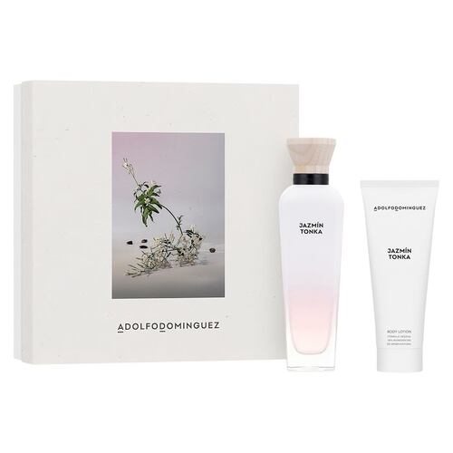 Adolfo Dominguez Jazmin Tonka Set para Dama Eau de Parfum 120ml + Body Lotion 75ml