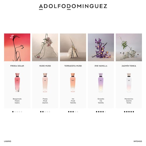 Perfume Adolfo Domínguez Iris Vanilla Set para Mujer