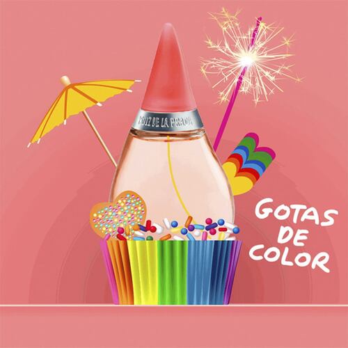 Fragancia Para Dama , Agatha Ruiz de la Prada Bubble Gotas de Color EDT 30ML