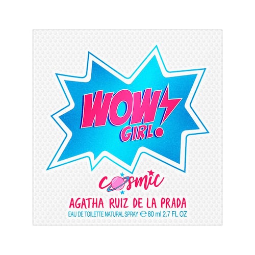 Fragancia Para Dama Agatha Ruíz de la Prada, Wow Girl Cosmic EDT 80ML