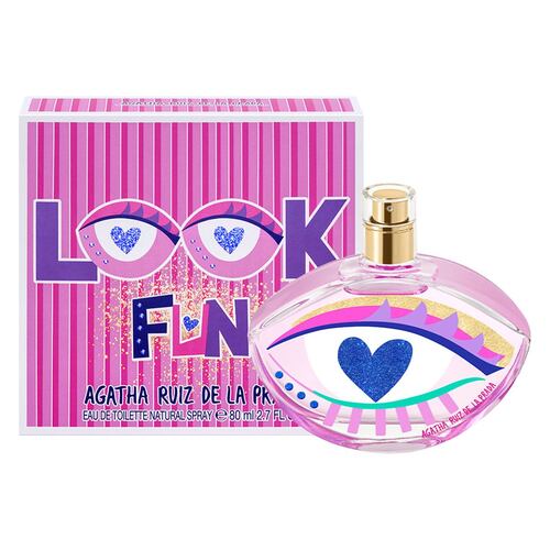 Perfume para Mujer Agatha Ruiz de la Prada Look Fun Eau de Toilette 80ml