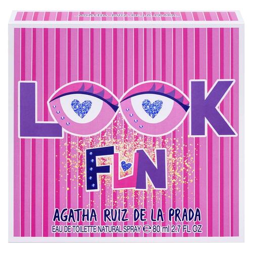 Perfume para Mujer Agatha Ruiz de la Prada Look Fun Eau de Toilette 80ml