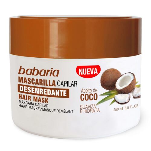 Mascarilla de Coco para Cabello Babaria